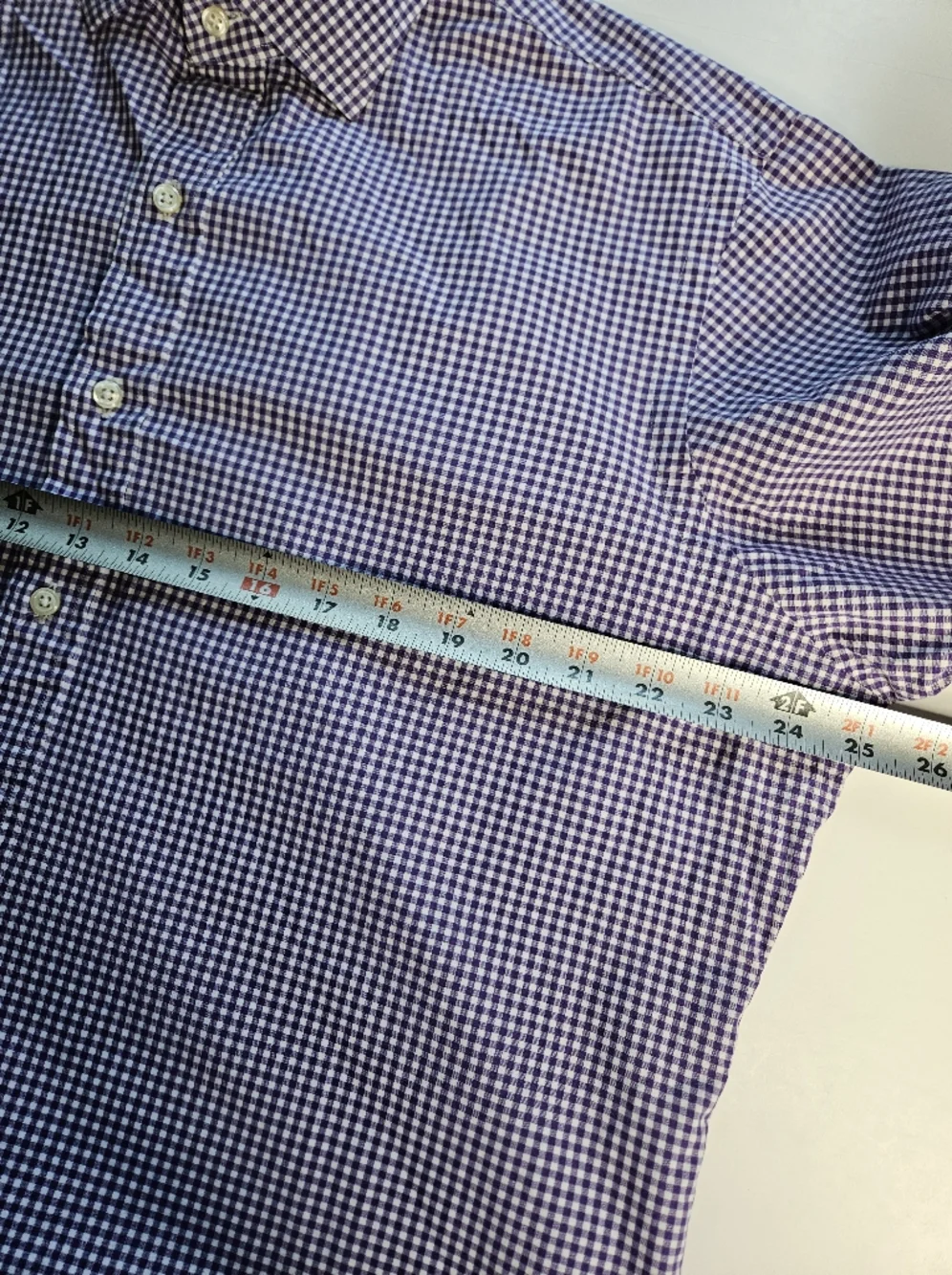Polo Ralph Lauren Regent Classic Fit purple gingham button up long sleeve shirt